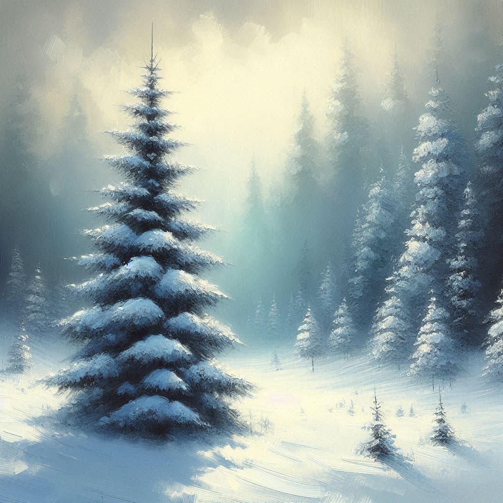 Lone Winter Tree