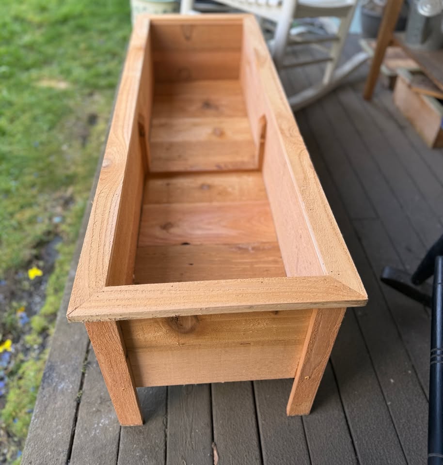 48" X 16" X 16" Cedar Planter box
