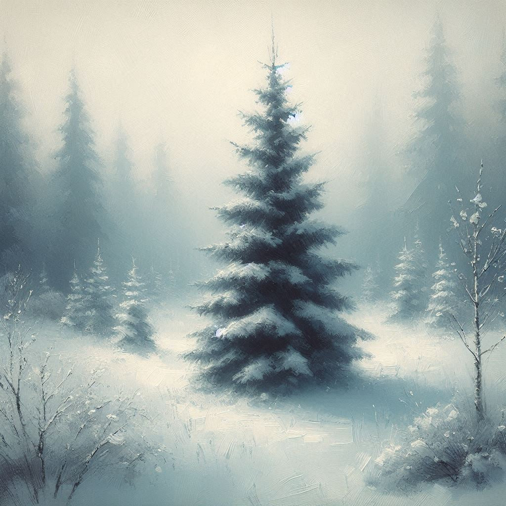 Lone Winter Tree