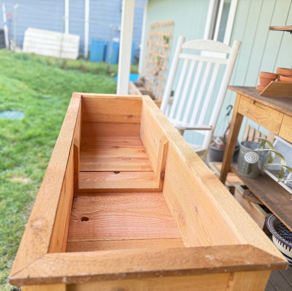 16" X 48" X 32" Cedar Planter box