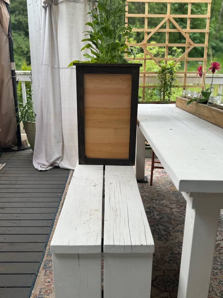 16" X 16" X 25" Cedar Planter box