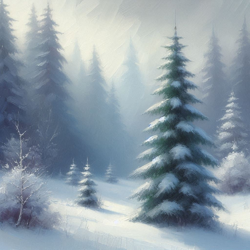 Lone Winter Tree