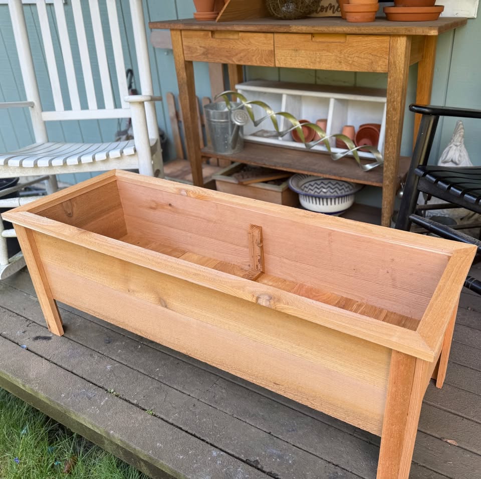48" X 16" X 16" Cedar Planter box