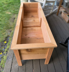 48" X 16" X 16" Cedar Planter box