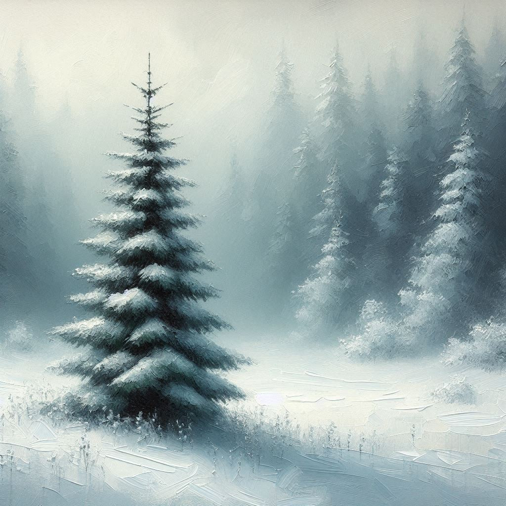 Lone Winter Tree