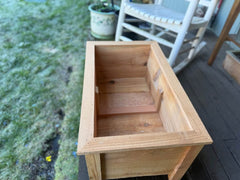 24" X 16" X 16" Cedar Planter box