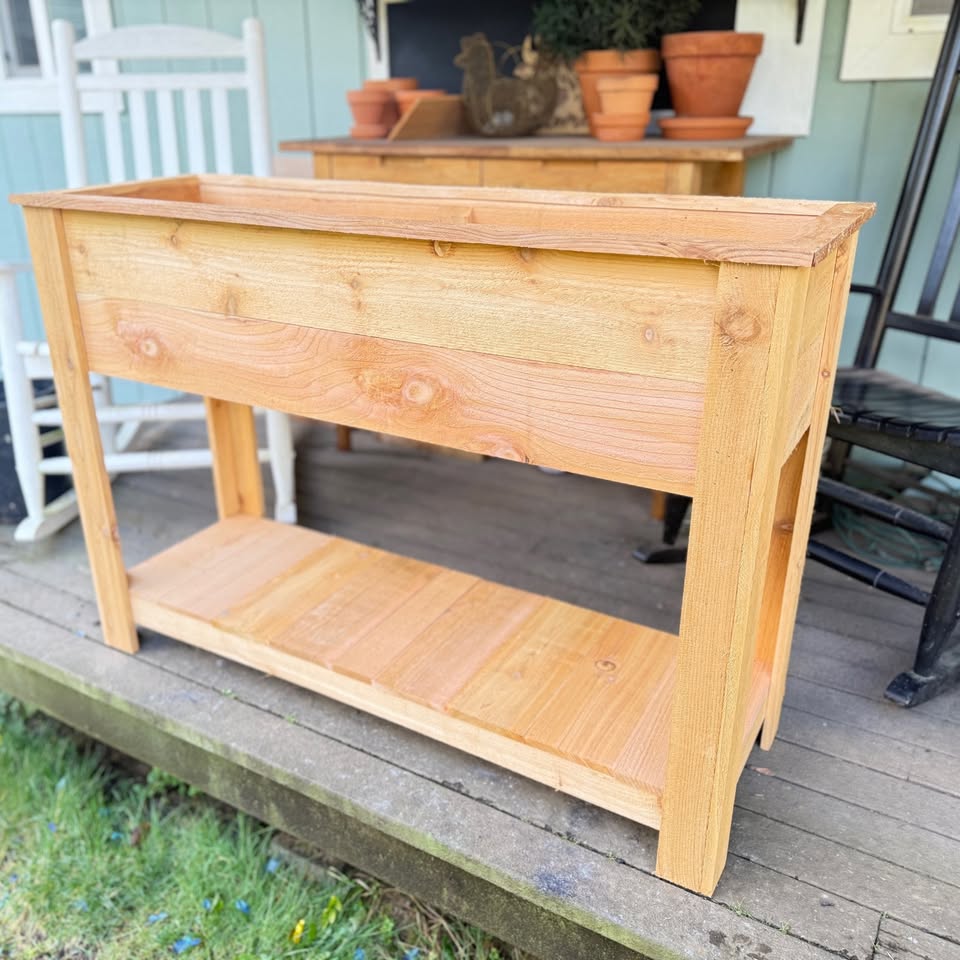16" X 48" X 32" Cedar Planter box