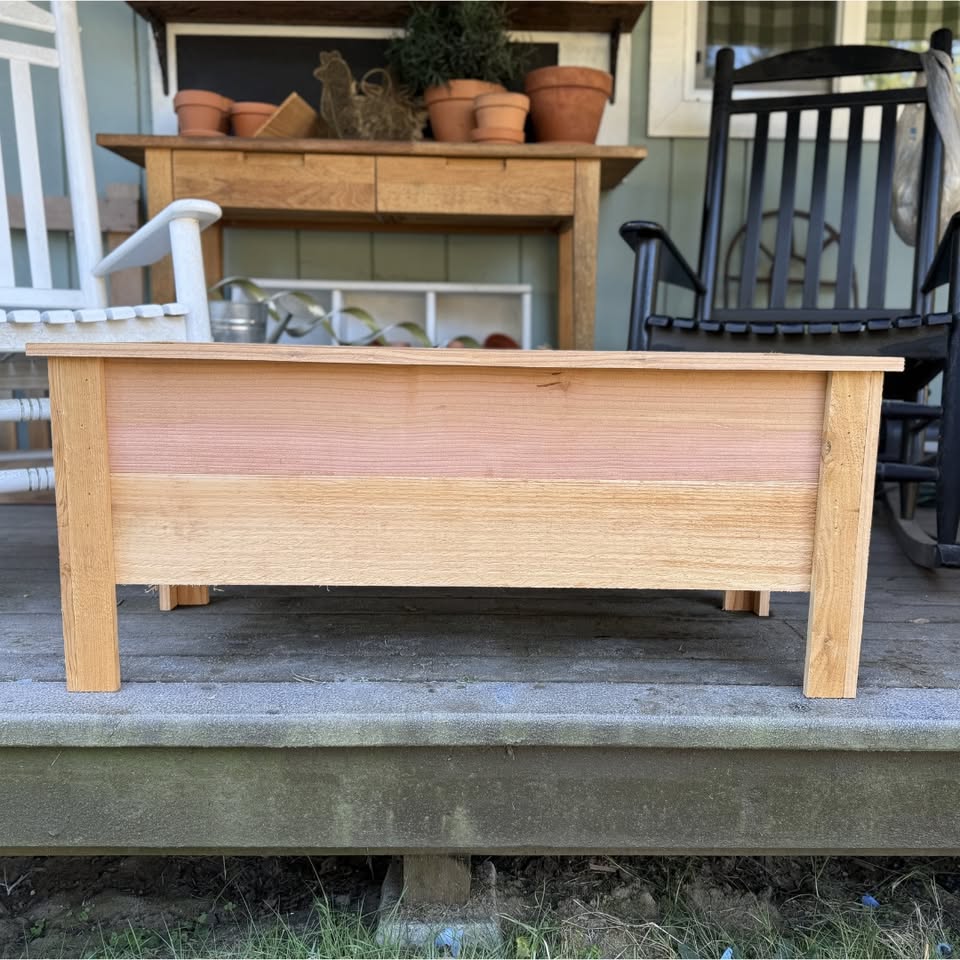 36" X 16" X 16" Cedar Planter box