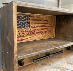 Custom Gear Rack & Locking Safe Station