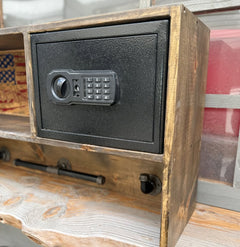 Custom Gear Rack & Locking Safe Station