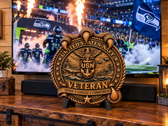 Handcrafted Military & Veteran Wood Carvings