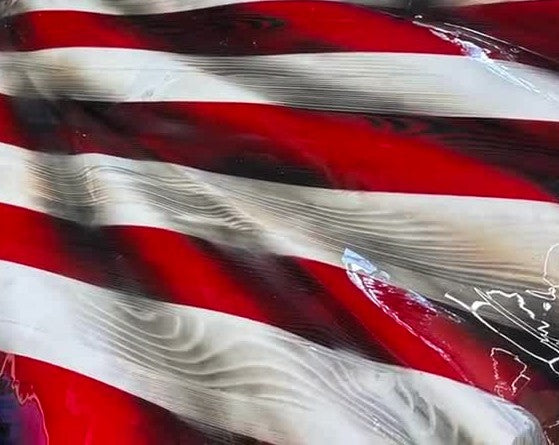 Handcrafted Wooden Flags Built to Honor What Matters